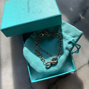 Tiffany & Co. Silver Infinity Chain Bracelet